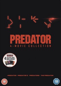 Predator 1-4 DVD