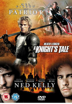 Ned Kelly & A Knight`S Tale & The Patriot (DVD)