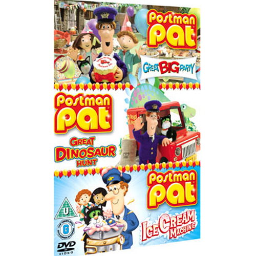 Postman Pat - Great Big Party & Great Dinosaur Hunt & Icecre (DVD)
