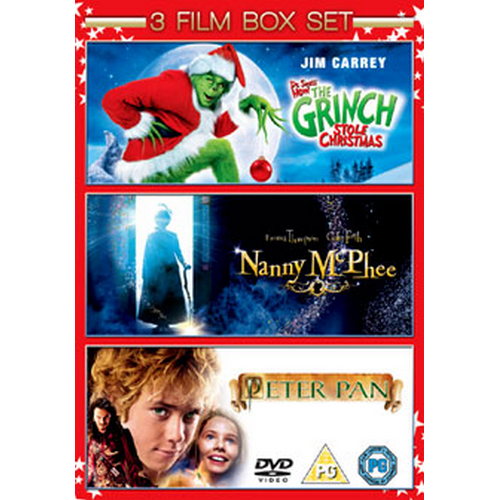 The Grinch / Nanny Mcphee / Peter Pan (DVD)