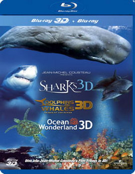 Jean-Michel Cousteau's Film Trilogy (Blu-ray 3D + Blu-ray)