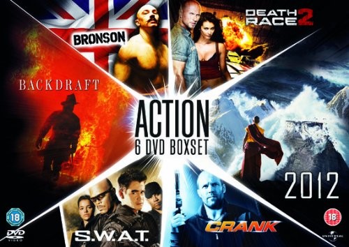 2012/Backdraft/Bronson/Crank/Death Race 2/S.W.A.T (DVD)