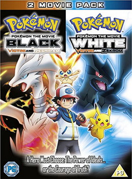 Pokemon The Movie - White - Victini And Zekrom / Black - Victini And Reshiram (DVD)