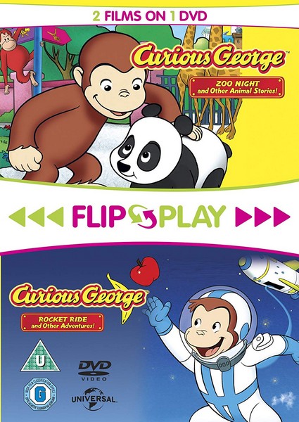 Flip & Play: Curious George: Zoo Night / Curious George's Rocket Ride