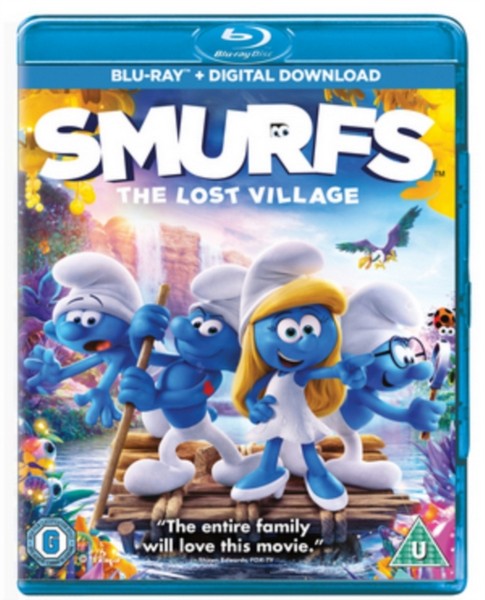 Smurfs: The Lost Village  [2017] [Region Free] (Blu-ray)