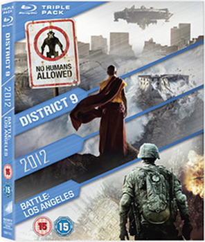 2012 / Battle: Los Angeles / District 9 (Blu-ray)