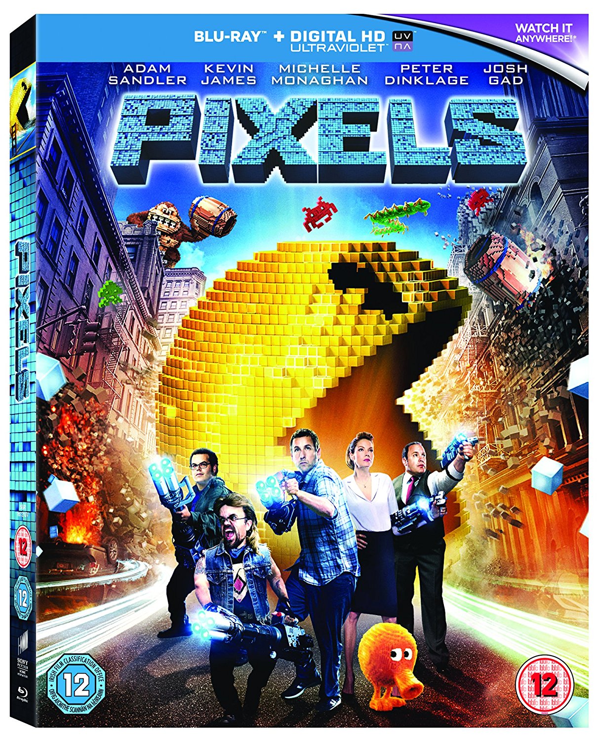 Pixels [Blu-Ray] [Region Free] (Blu-Ray) (DVD)