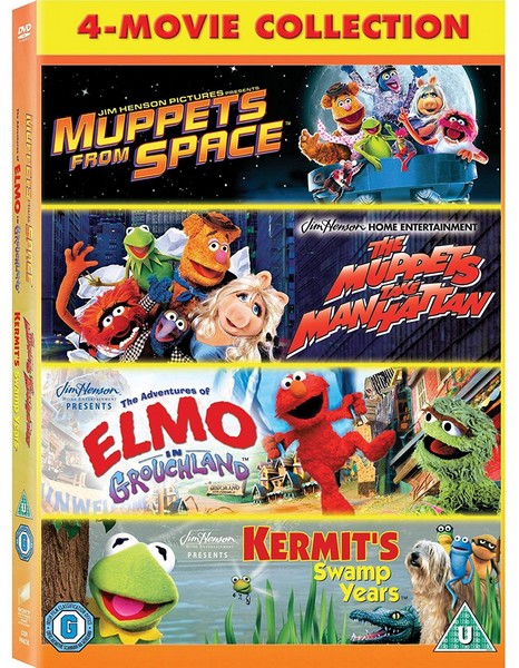 The Muppets: Muppets Movies (In Space/ Take Manhattan/ Kermit's Swamp Years/ Adventure's Of Elmo) (DVD)