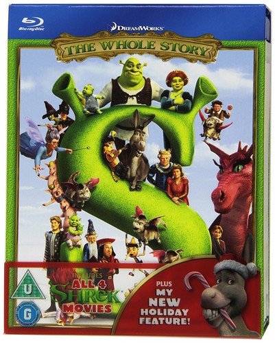 Shrek Boxset 1-4 (Blu-Ray)