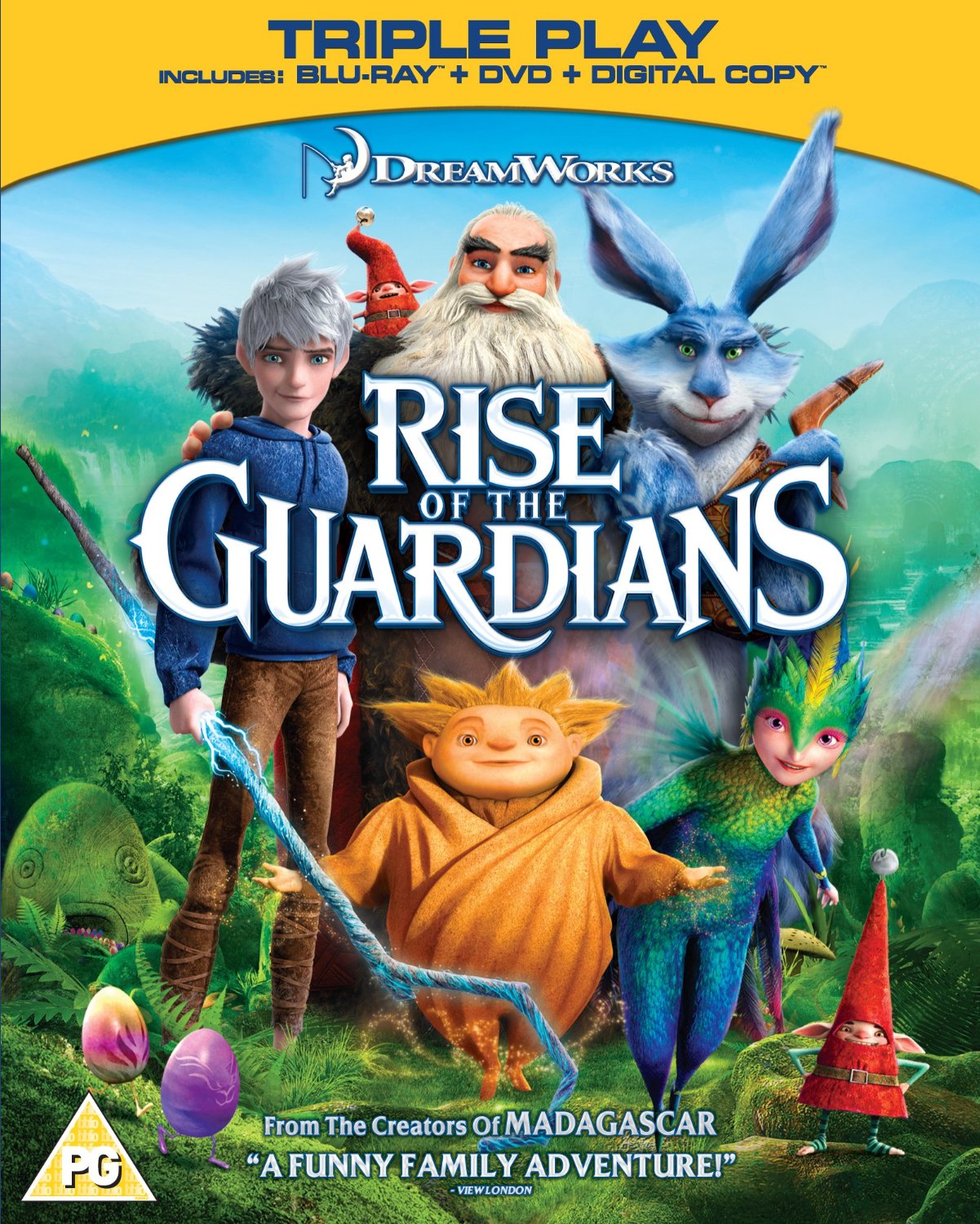 Rise of the Guardians Blu-ray Triple Play (Blu-ray + DVD)