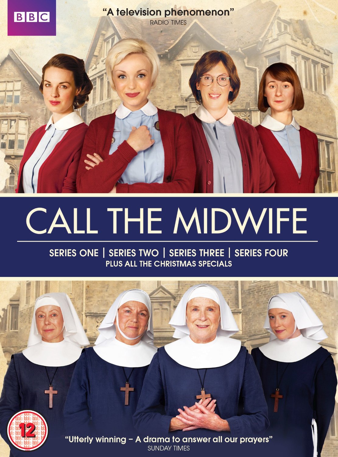 Call The Midwife Series 1- 4 Plus Christmas Specials (DVD)