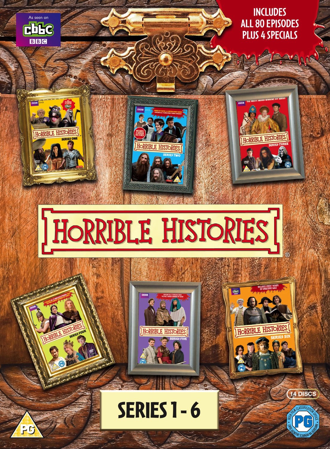 Horrible Histories - Series 1-6 & Specials (DVD)