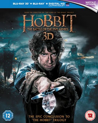 The Hobbit: The Battle of the Five Armies (Blu-ray 3D + Blu-ray) (Region Free)