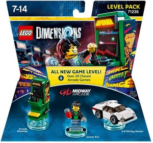 LEGO Dimensions - Midway Retro Gamer Level Pack