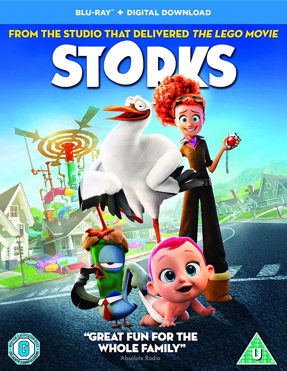 Storks [Blu-ray] [2016] (Blu-ray)