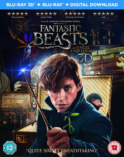Fantastic Beasts and Where To Find Them Includes Digital Download [Blu-ray 3D] [2016] (Blu-ray)