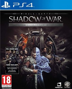 Middle-Earth Shadow of War Silver Edition - Steelbook & DLC (PS4)