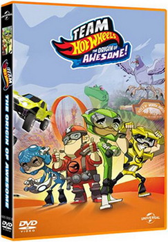 Team Hot Wheels: The Origin Of Awesome (Includes Sticker Sheet) (DVD)