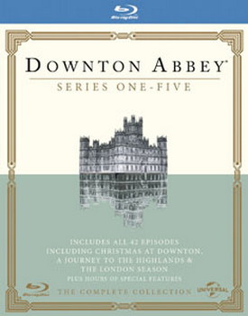 Downton Abbey - Series 1 To 5 / Christmas (2011) / Journey To The Highlands (2012) / London Season ( (BLU-RAY)