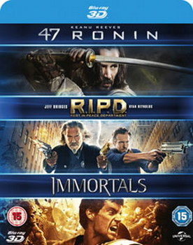 47 Ronin/RIPD/Immortals (Blu-ray 3D)