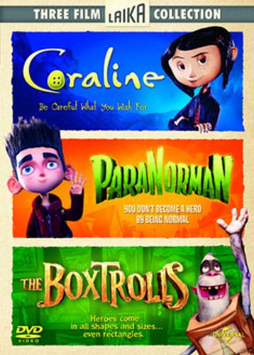 Coraline/Paranorman/The Boxtrolls (DVD)