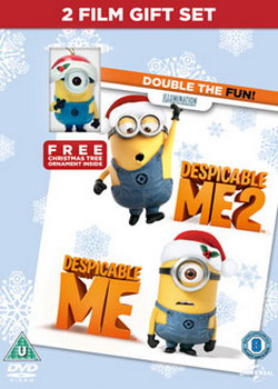Despicable Me 1&2 With Christmas Ornament (DVD)