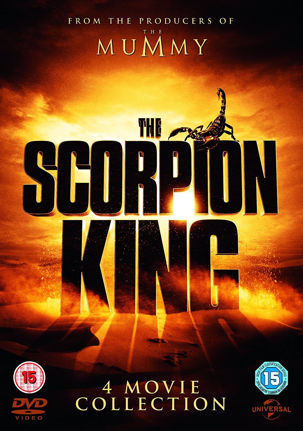 The Scorpion King/ The Scorpion King: Rise Of A Warrior/ The Scorpion King 3: Battle For Redemption/ The Scorpion King 4: Quest For Power (DVD)