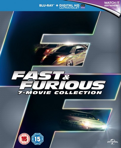 Fast & Furious 1-7 Boxset (Blu-ray)
