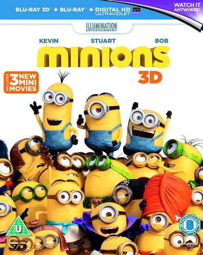 Minions (3D Blu Ray)