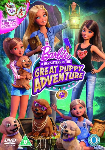 Barbie & Her Sisters in The Great Puppy Adventure (Includes Puppy Decorations) [Blu-ray] [2015] (Blu-ray)