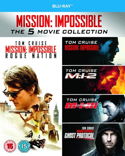 Mission Impossible 1-5 (Box Set) (Blu-Ray)