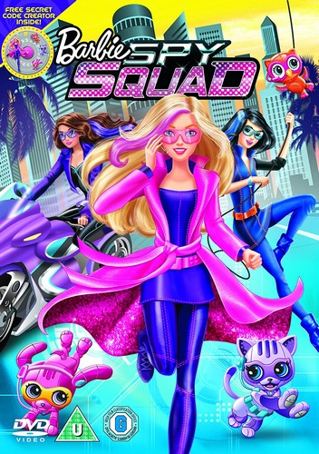 Barbie In Spy Squad. Includes Barbie gift