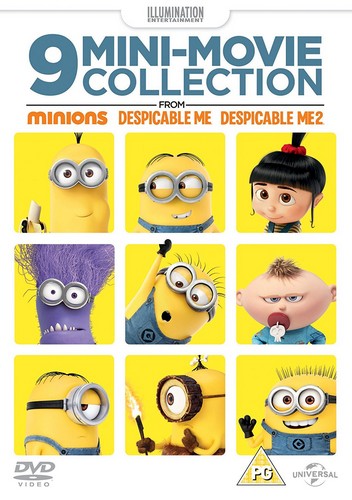9 Mini-Movie Collection From Minions  Despicable Me 1 & 2 (DVD)