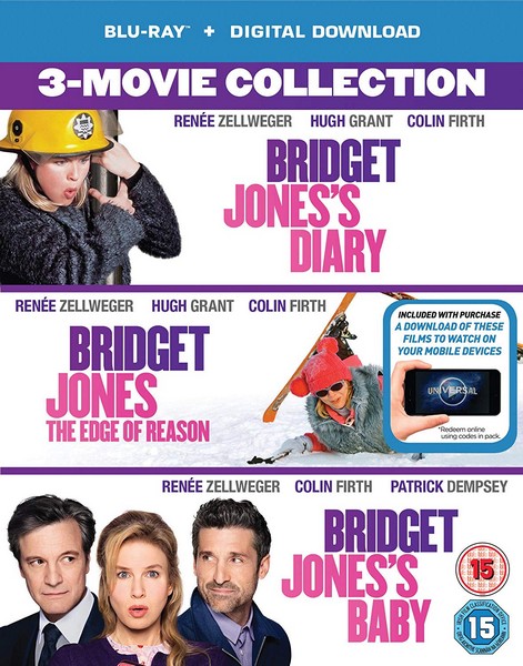 Bridget Jones 3-Film Collection (Blu-ray + UV Copy)