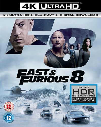 Fast & Furious 8 (4K UHD + Blu-ray + UV)