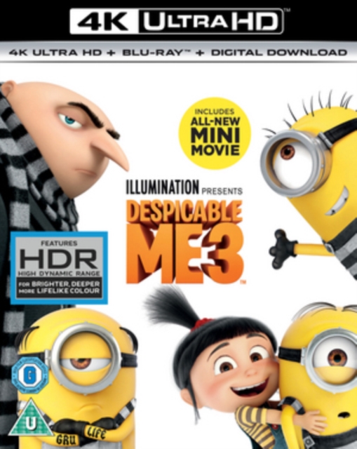 Despicable Me 3  (4K UHD + 2D Blu-ray)