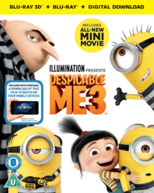 Despicable Me 3 (3D Blu-ray + 2D Blu-ray)