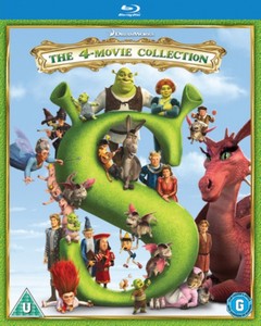 Shrek: The 4-Movie Collection  (Blu-ray) (2018)