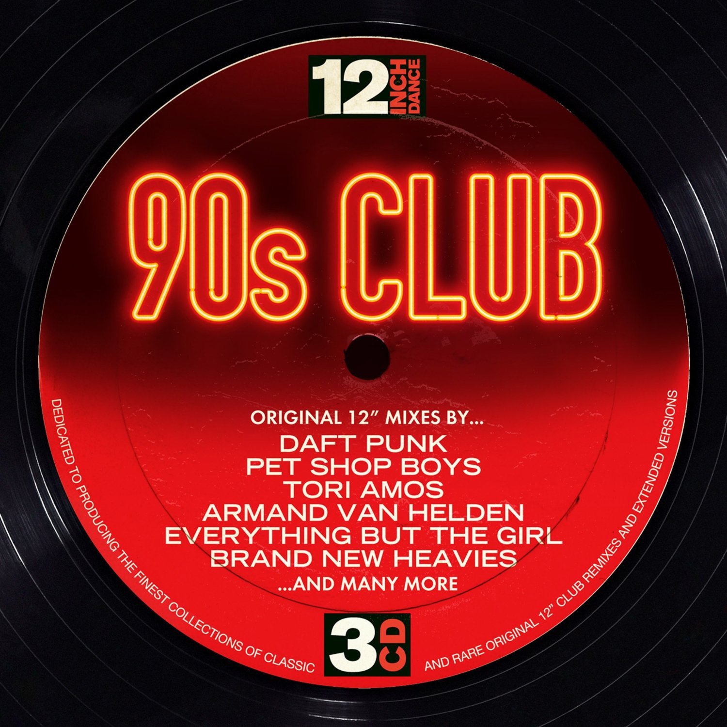 12 Inch Dance: 90s Club - 12 Inch Dance: 90s Club (Music CD)