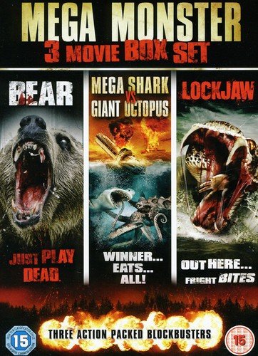 Mega Monster 3 Disc Boxset (Mega Shark V Giant Octopus  Lockjaw & Bear) (DVD)