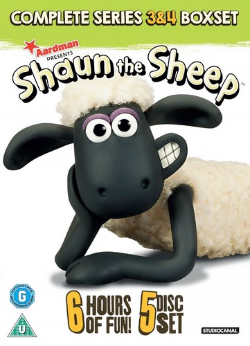 Shaun The Sheep Series 3 &  4 Boxset (DVD)