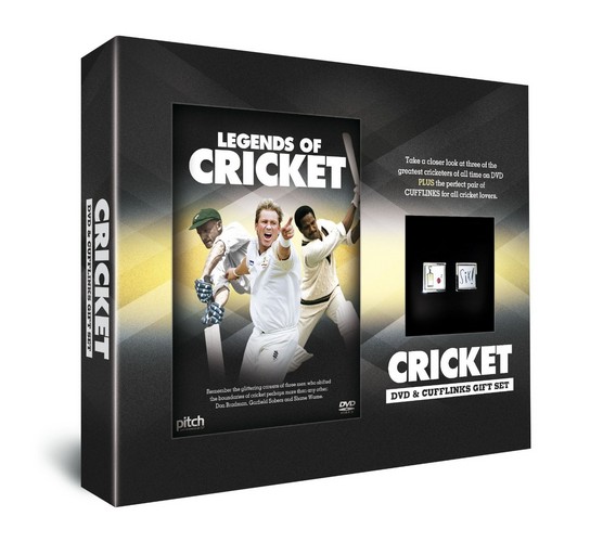 Legends Of Cricket Dvd & Cufflinks Set (DVD)