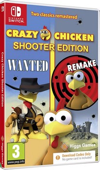 Crazy Chicken Shooter Edition [Code-In-A-Box] (Nintendo Switch)