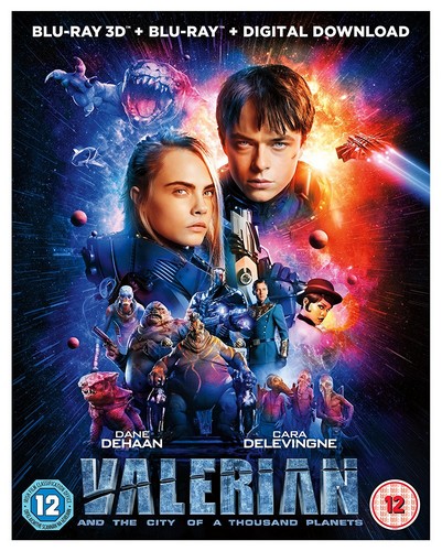 Valerian and the City of A Thousand Planets [Blu-ray 3D + UV] [2017] (Blu-ray)