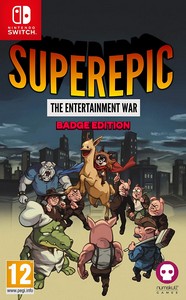 SuperEpic: The Entertainment War (Nintendo Switch) - Badge Collector's Edition