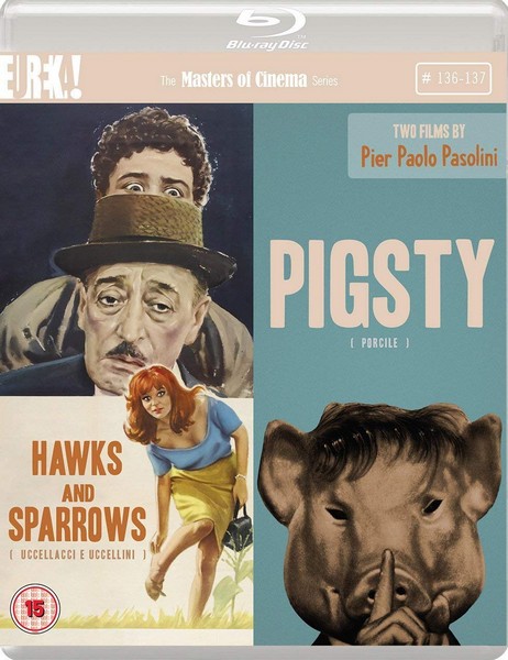 Hawks and Sparrows (1966) / Pigsty (1969) [Masters of Cinema] (Blu-ray)