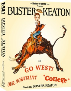 Buster Keaton: 3 Films (Volume 3) (Our Hospitality  Go West  College) (Masters of Cinema) Limited Edition Blu-ray Boxed Set [2020]