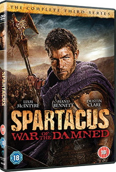 Spartacus: War Of The Damned Season 3 (DVD)