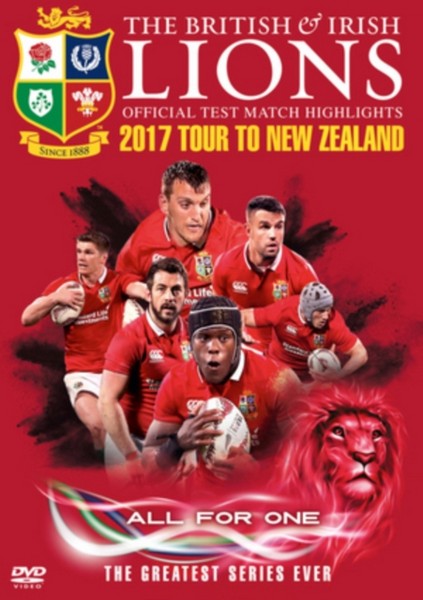 British And Irish Lions: Official Test Match Highlights 2017 Tour Of New Zealand (DVD)
