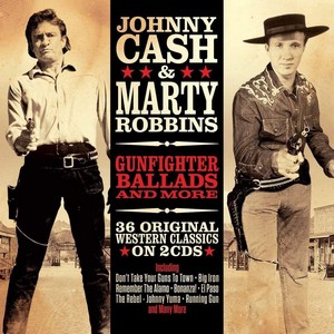 Johnny Cash & Marty Robbins - Gunfighter Ballads [Double CD] (Music CD)